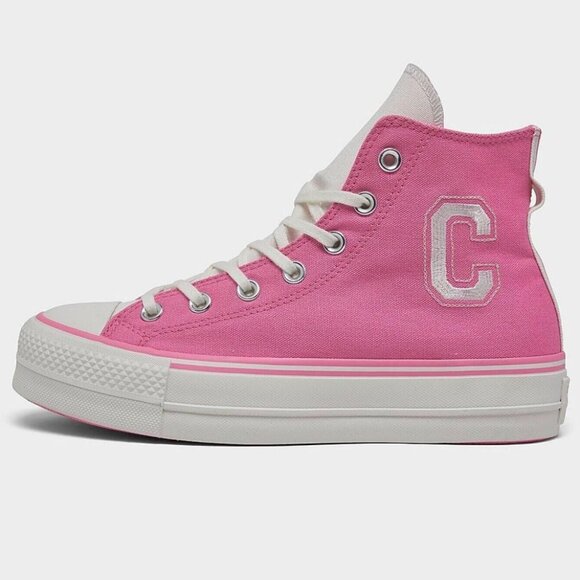 CONVERSE Lift Platform Retro Varsity Women's Chuck Taylor All Star Sneaker, 8.5 - Picture 6 of 13